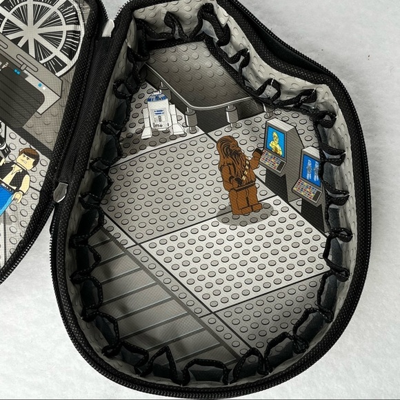 LEGO Star Wars Millennium Falcon Carrying Case Bag ZipBin Storage Case - Picture 10 of 12